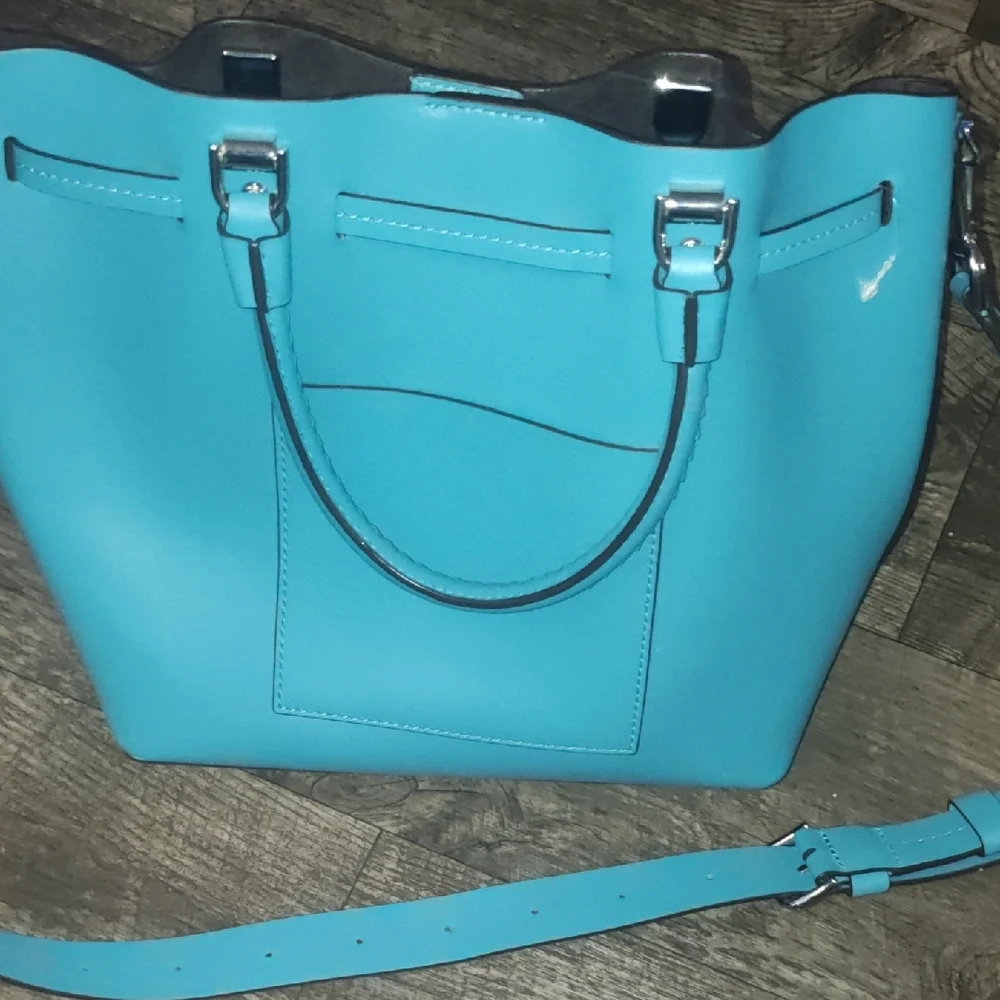 Michael Kors Turquoise Tote Bag - Picture 4 of 4